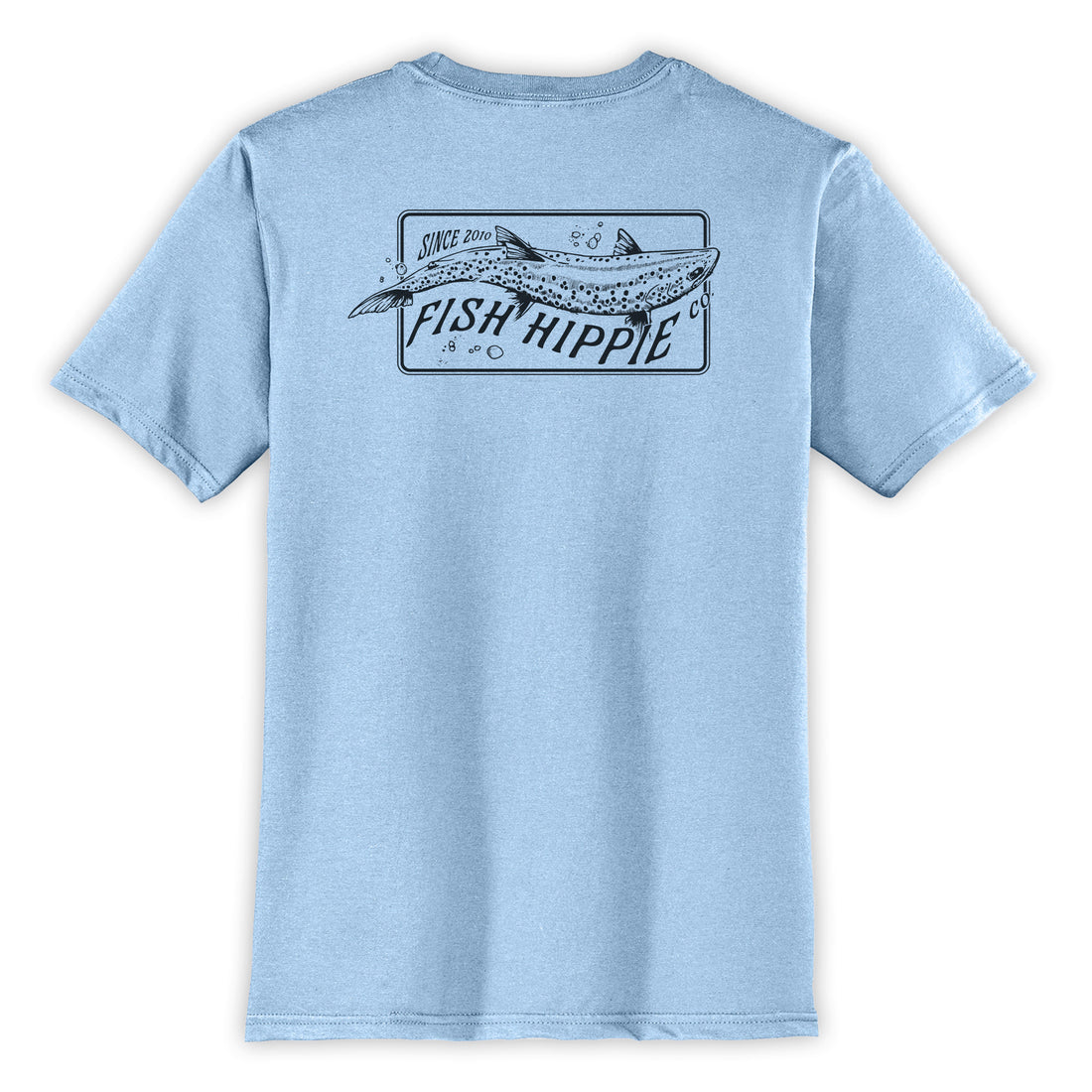 Fish Hippie Rock Bottom Tee Azure