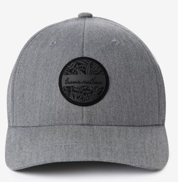 Travis Mathew Raymie Heather Black Hat