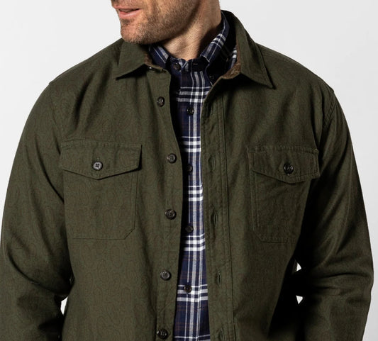 Duck Head Moleskin Deep Olive Jacket