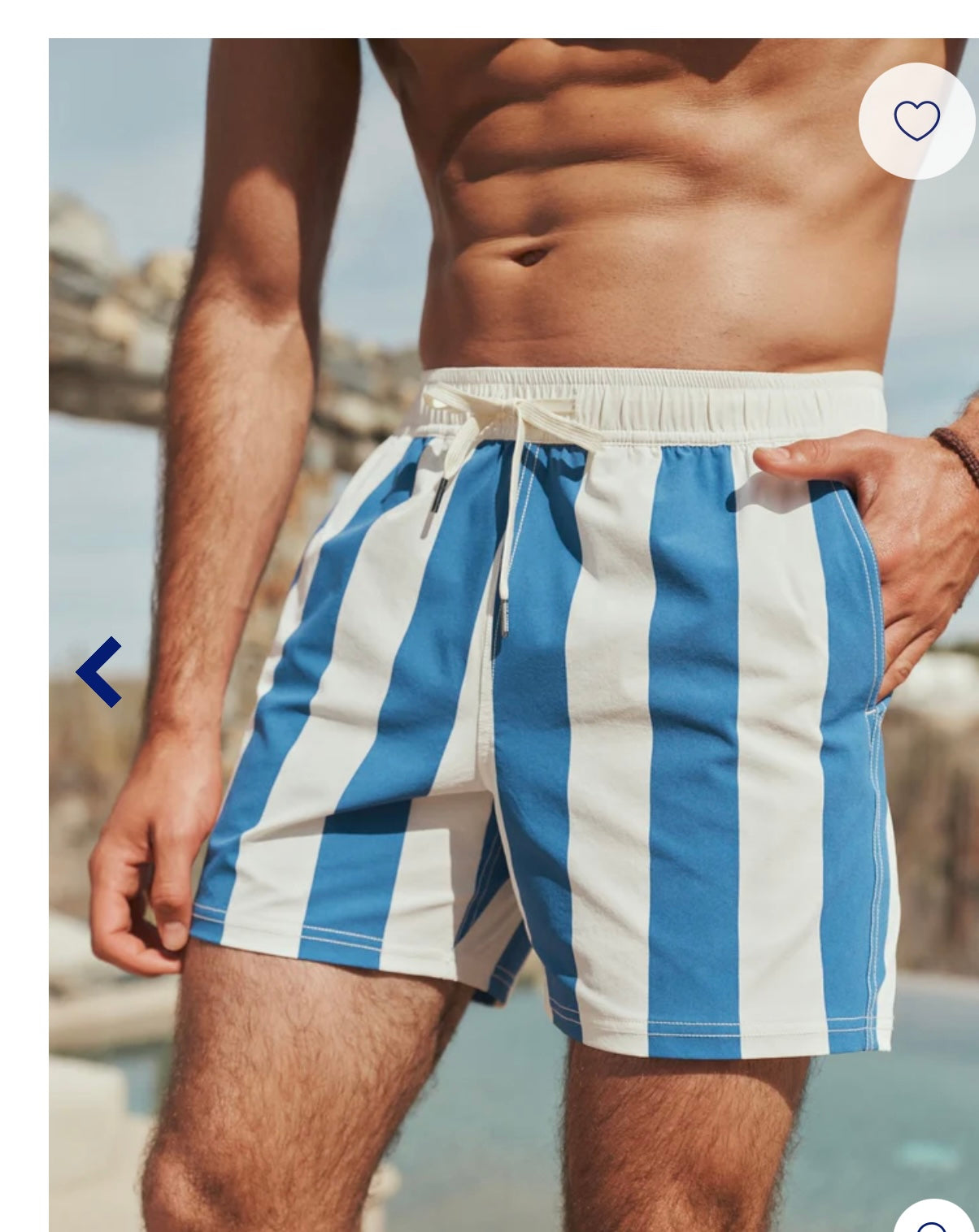 Fair Harbor Bungalow Cobalt Cabana Stripe