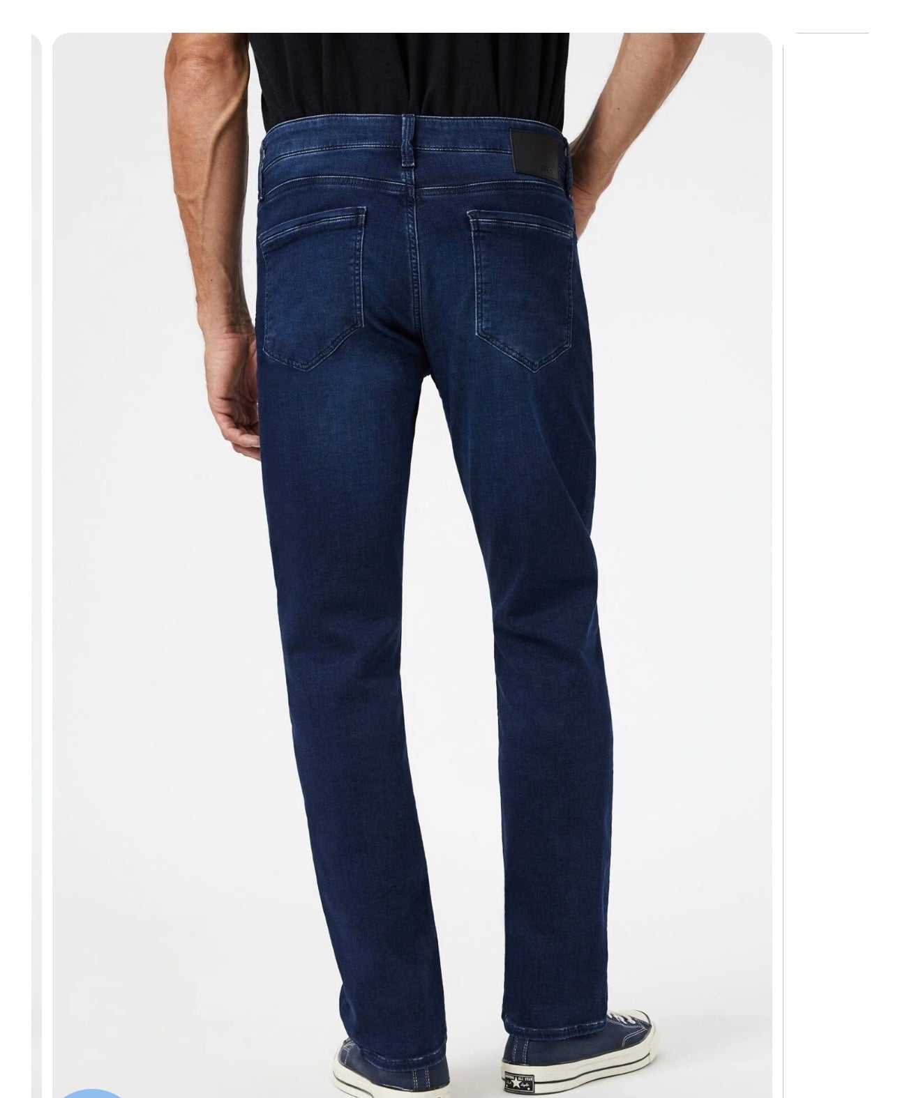 Mavi Matt Relaxed Straight Leg- Deep Ocean