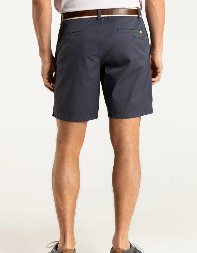 Duck Head Harbor Performance Short Naval Grey 8 inch mi