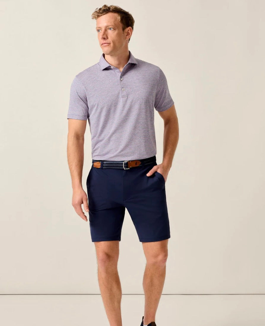 Johnnie O Fusion Navy 7 inch Shorts