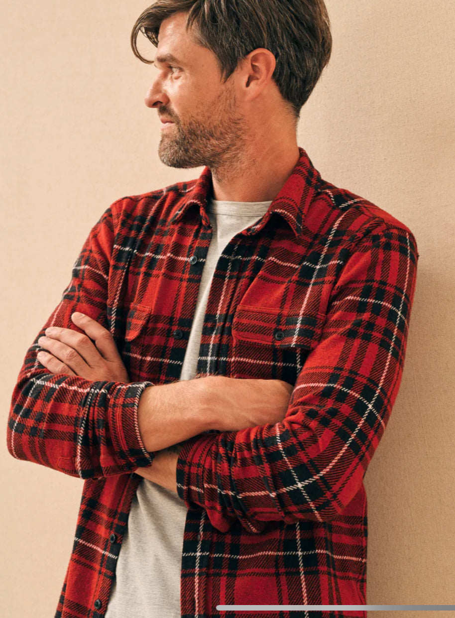 Faherty Legend Homeward Bound Plaid