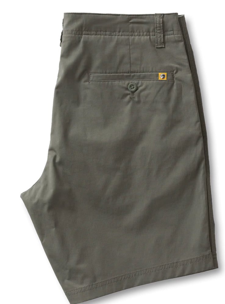 Duck Head Harbor Performance Shorts Gunmetal Gray 8 inch