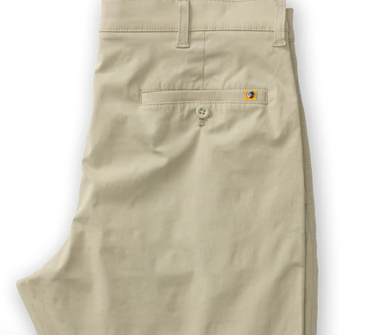 Duck Head Harbor Performance 8 inch Short Sandstone