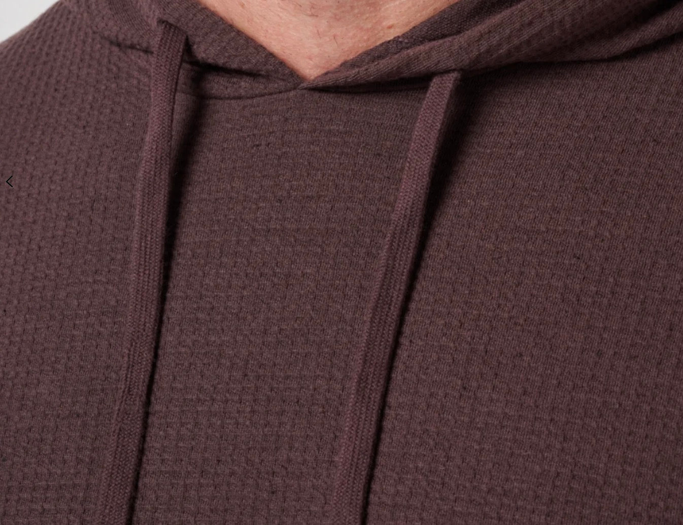 Travis Mathew Cloud Waffle Hoodie Raisin