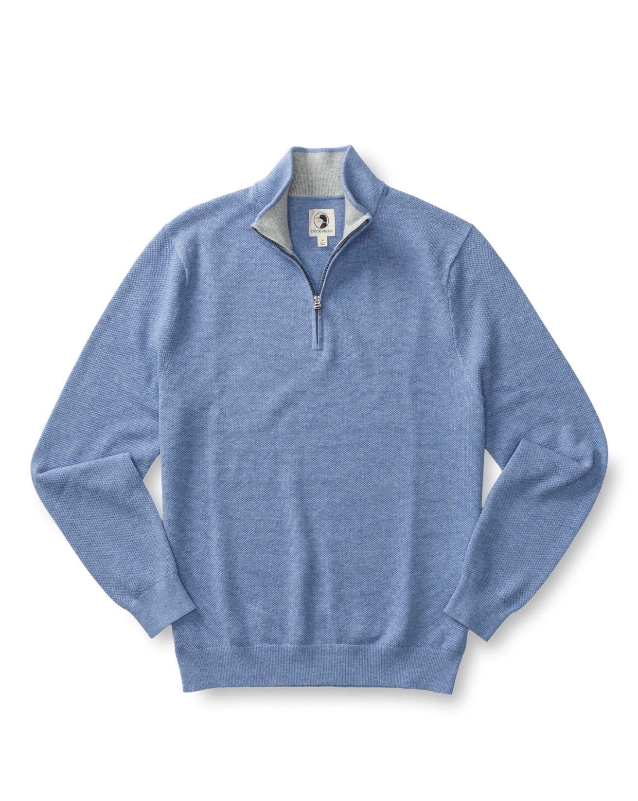 Duck Head Colton Pique 1/4 Zip Sweater
Light Blue