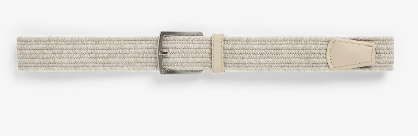 Travis Mathew Popsicle Leather Oxford Tan Belt