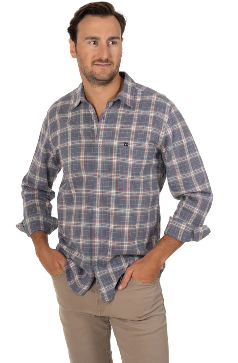 Fish Hippie Rumfront LS Slate