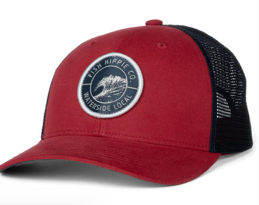 Fish Hippie Barrel Trucker Brick