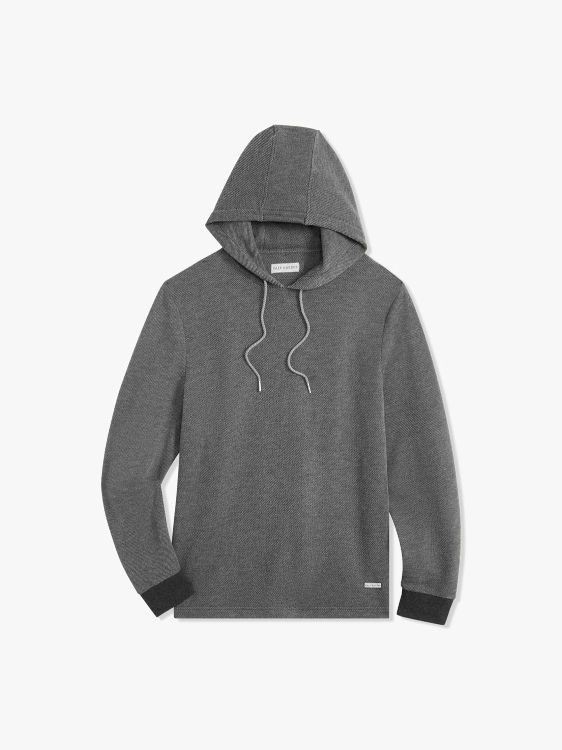 Fair Harbor Tailwind Hoodie-Charcoal