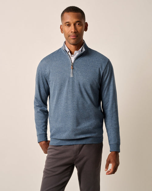 Johnnie O Sully 1/4 Zip- Helios Blue