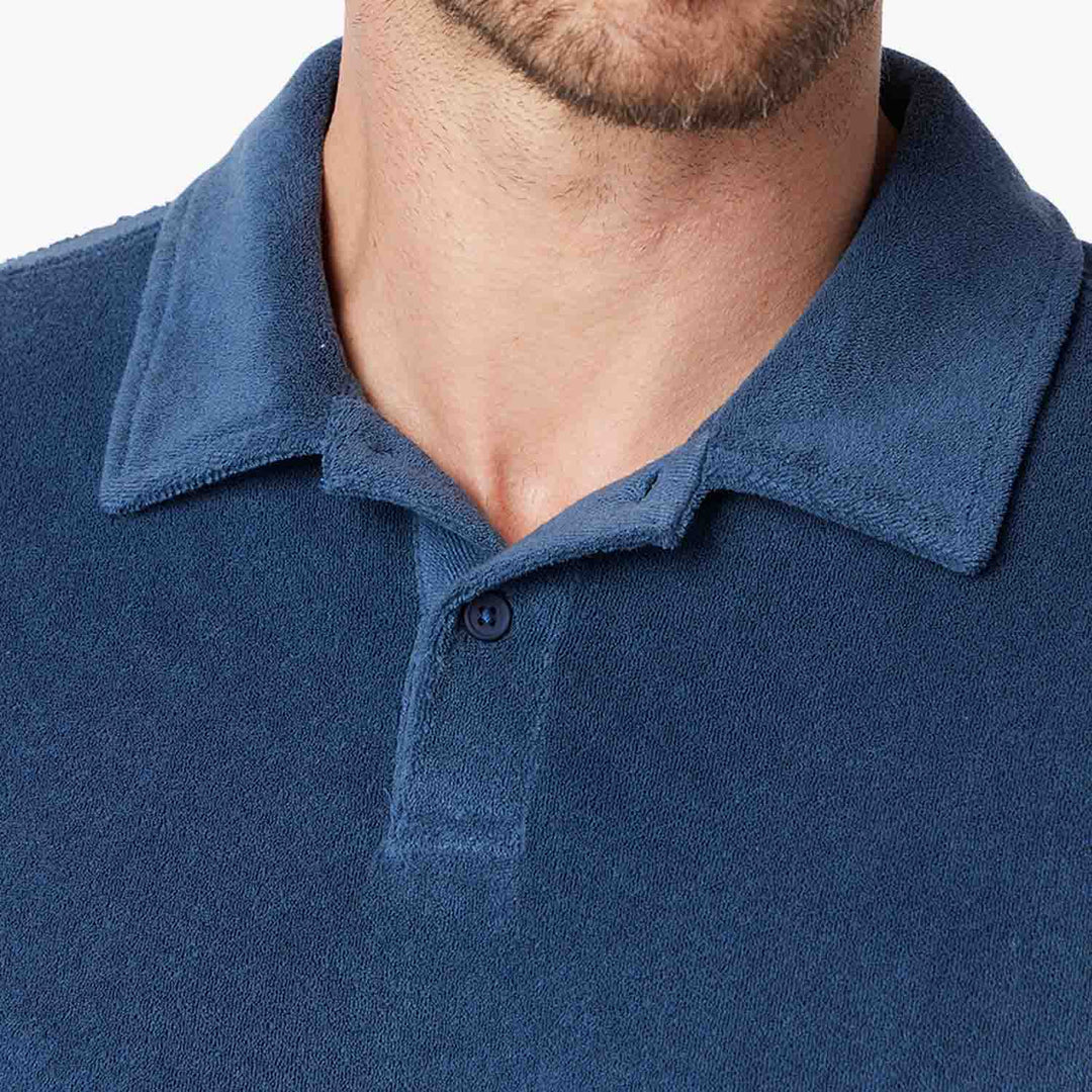 Fair Harbor Ravello Terry Polo-navy