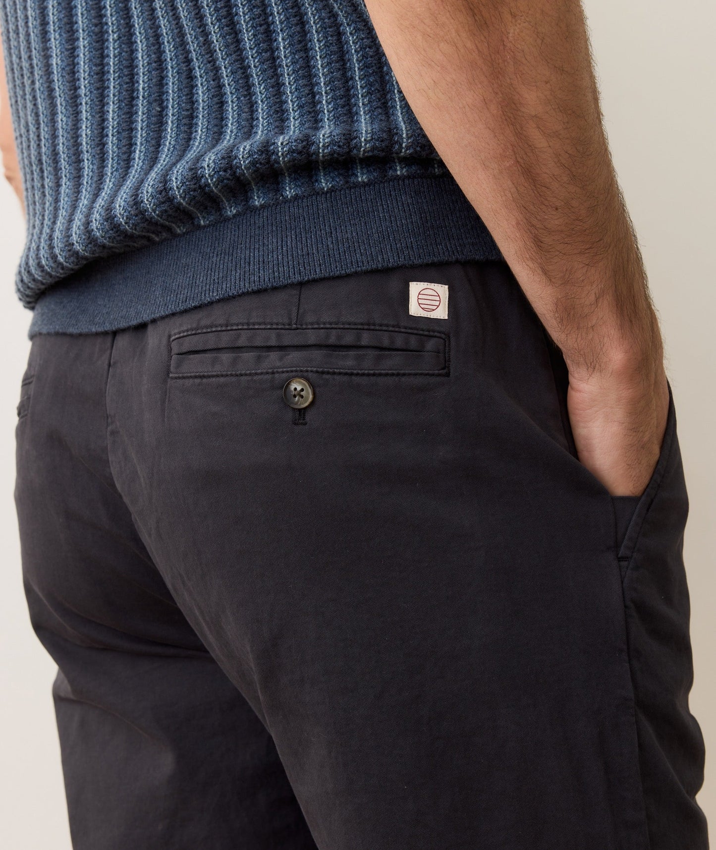 Marine Layer Saturday Chino Pants-Washed Black