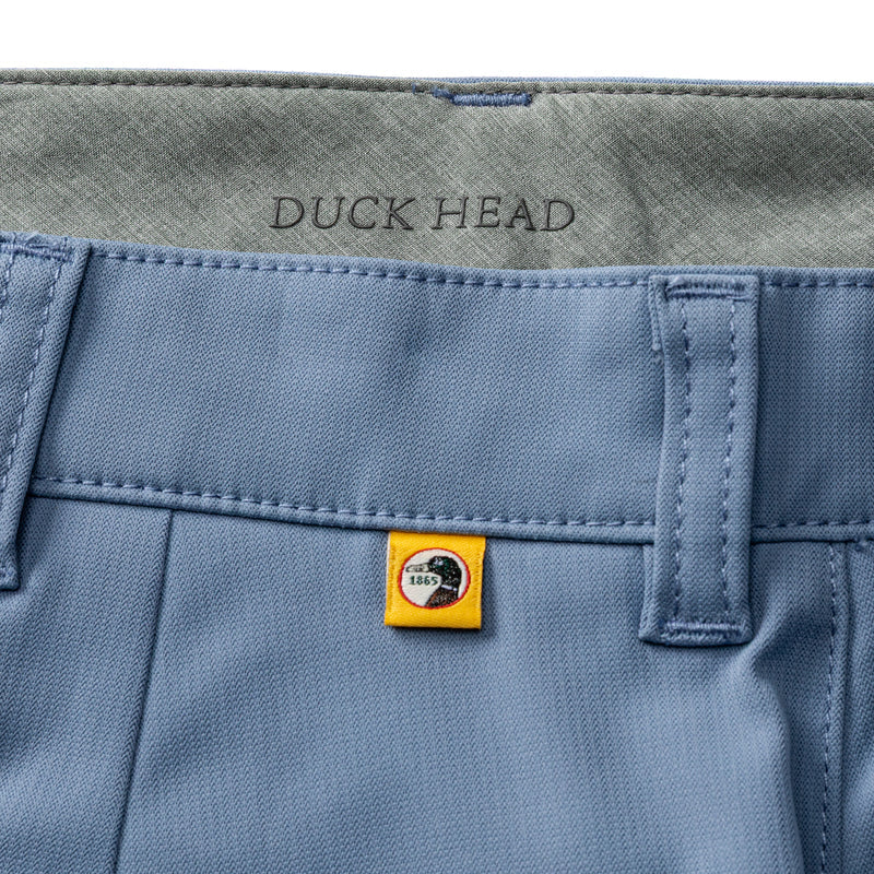 Duck Head 9inch Longdrive Performance Short- Chambray Blue