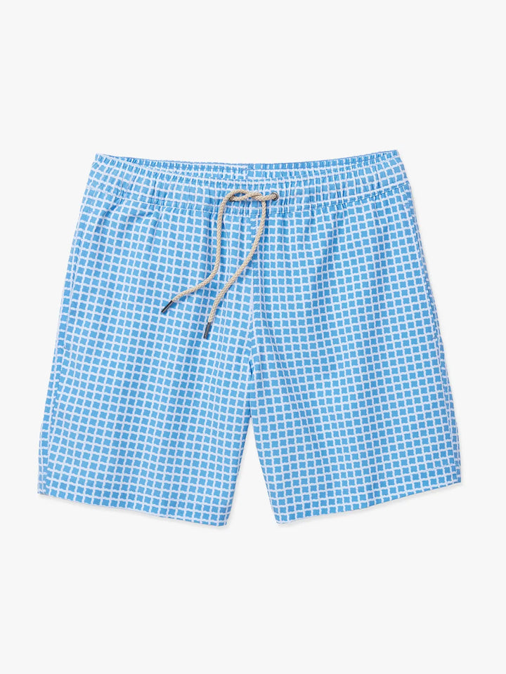 Fair Harbor Bayberry Trunk-Blue Tilesl
