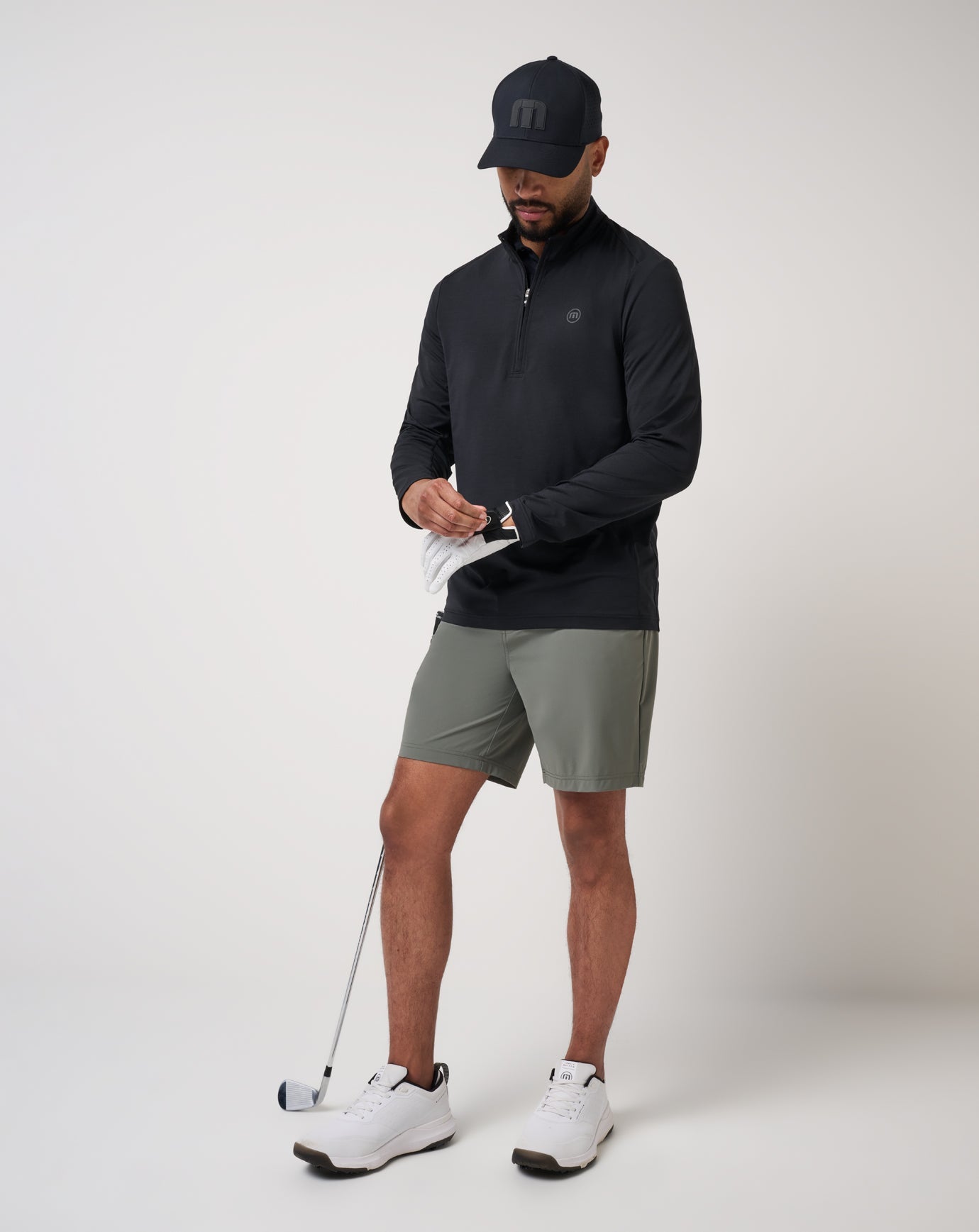 Travis Mathew Hero Hour 8inch short-Dark Olive