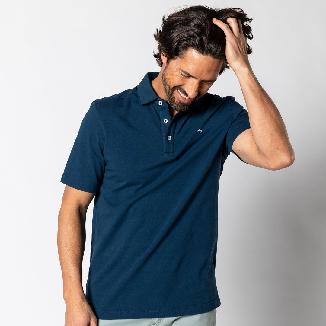 Duck Head Navy Polo