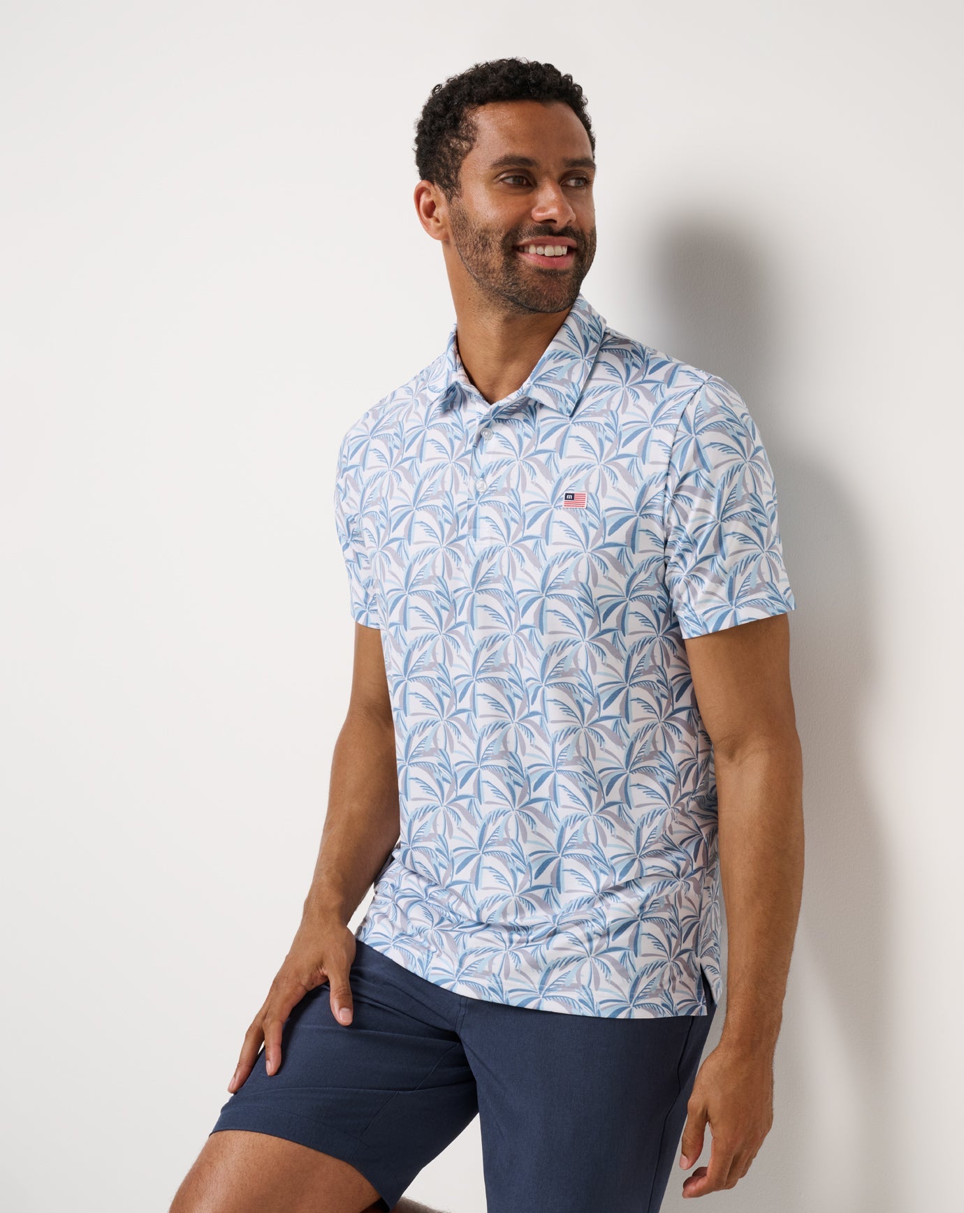 Travis Mathew Featherweight Parade Day Polo