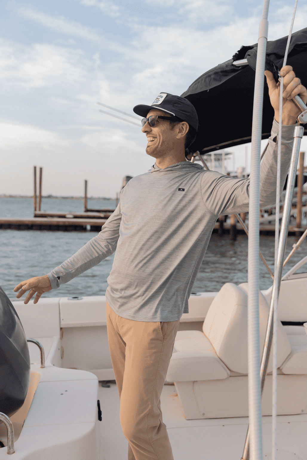 Beach And Barn Pro Staff UPF Lightweight Hoodiey