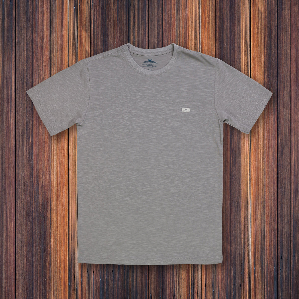 Beach and Barn The Tee Top Shirt- Grey