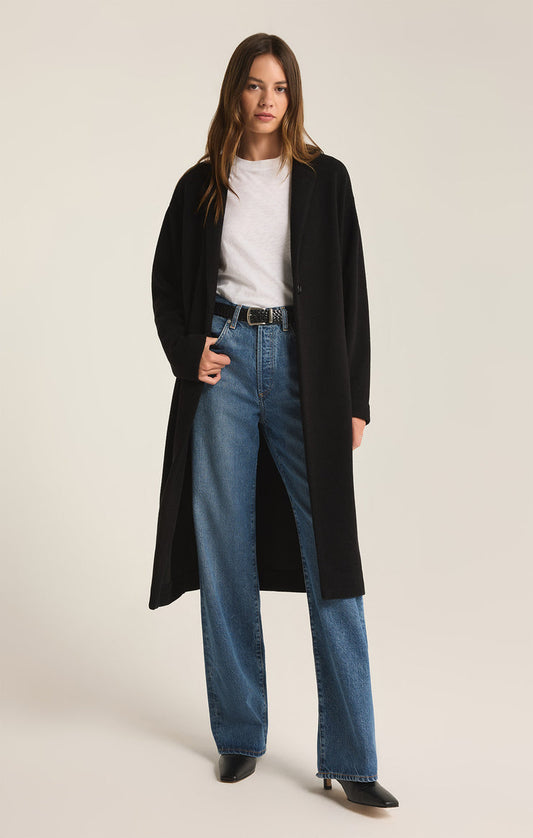 Z Supply Mason Coat -Black