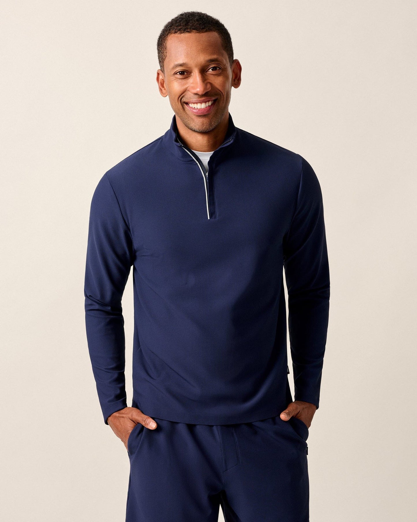 Johnnie O Hoppin 1/4 Zip-Navy