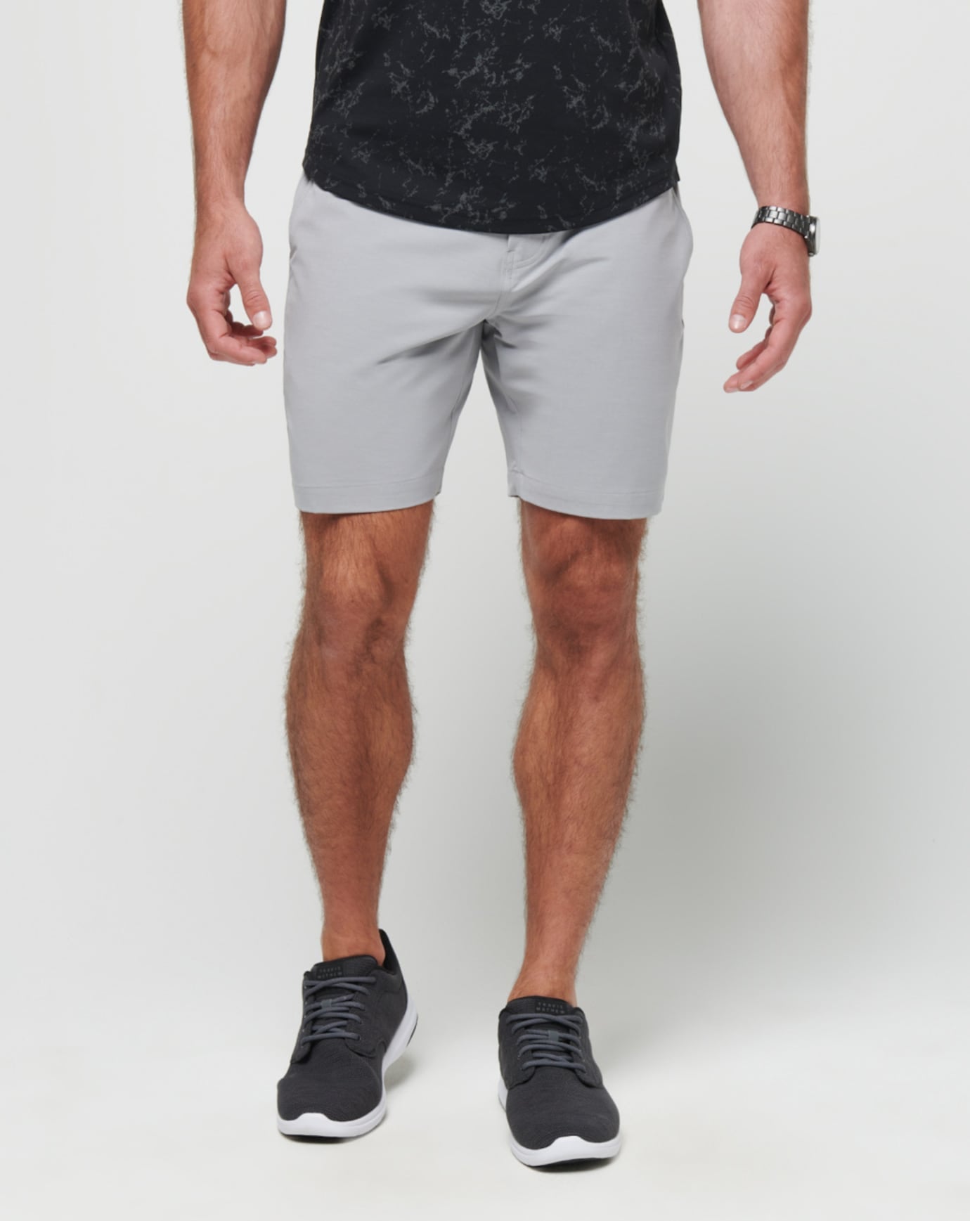 Travis Mathew Tech Chino Short-Heather Sleet