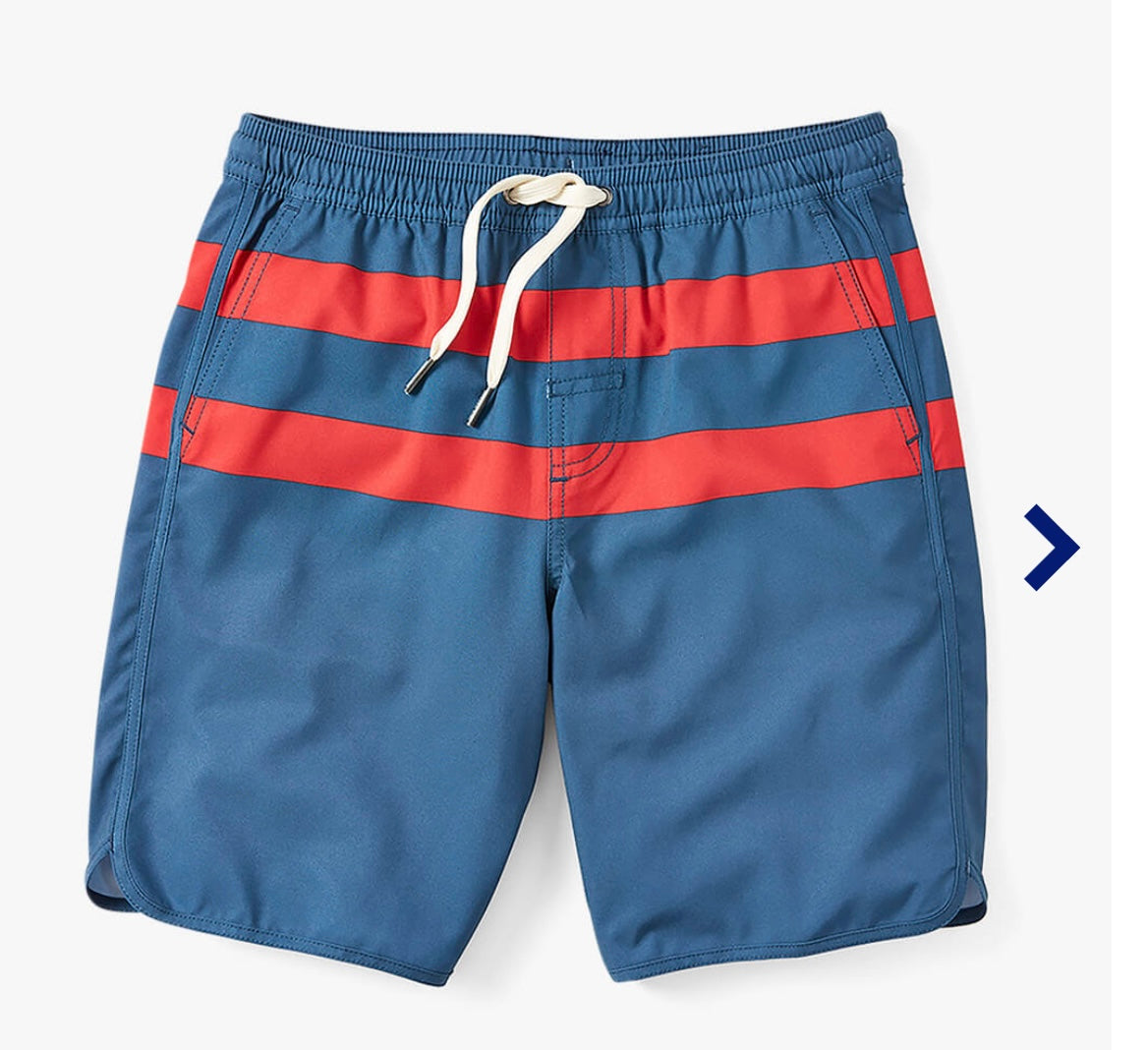 Fair Harbor Youth Anchor Red Stripe