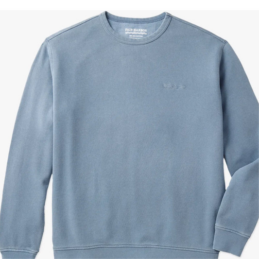 Fair Harbor Saltaire Crewneck Maritime