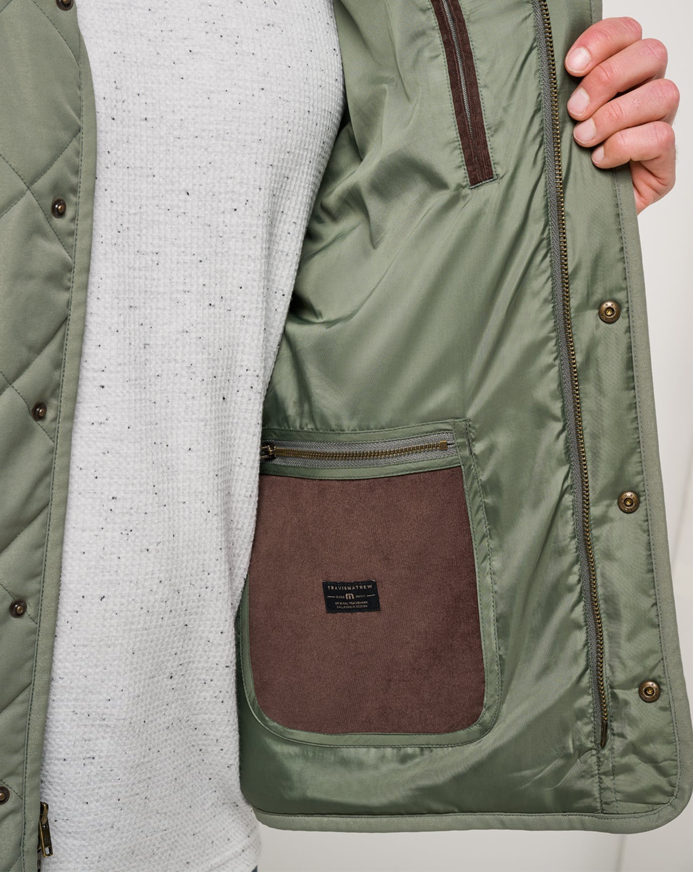 Travis Mathew Highlander Dark Olive