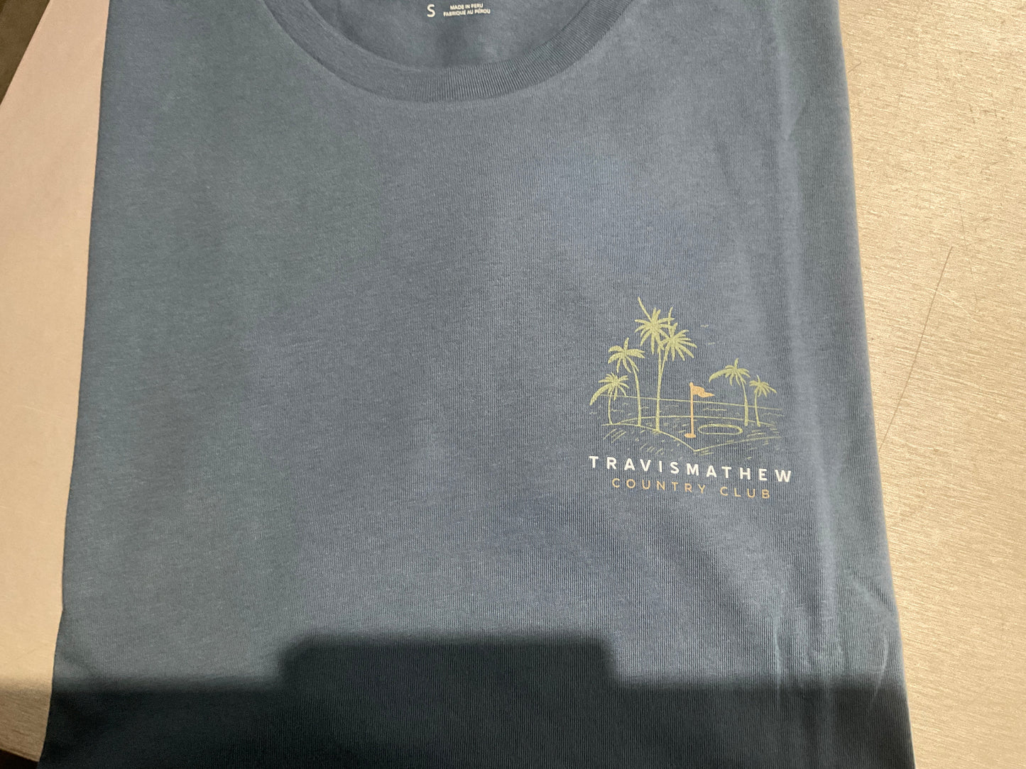 Travis Mathew Putt Pace Tee Bering Sea