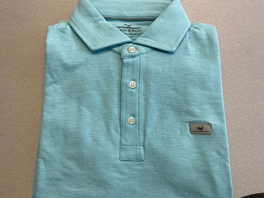 Beach and Barn the Topsail Polo Aqua