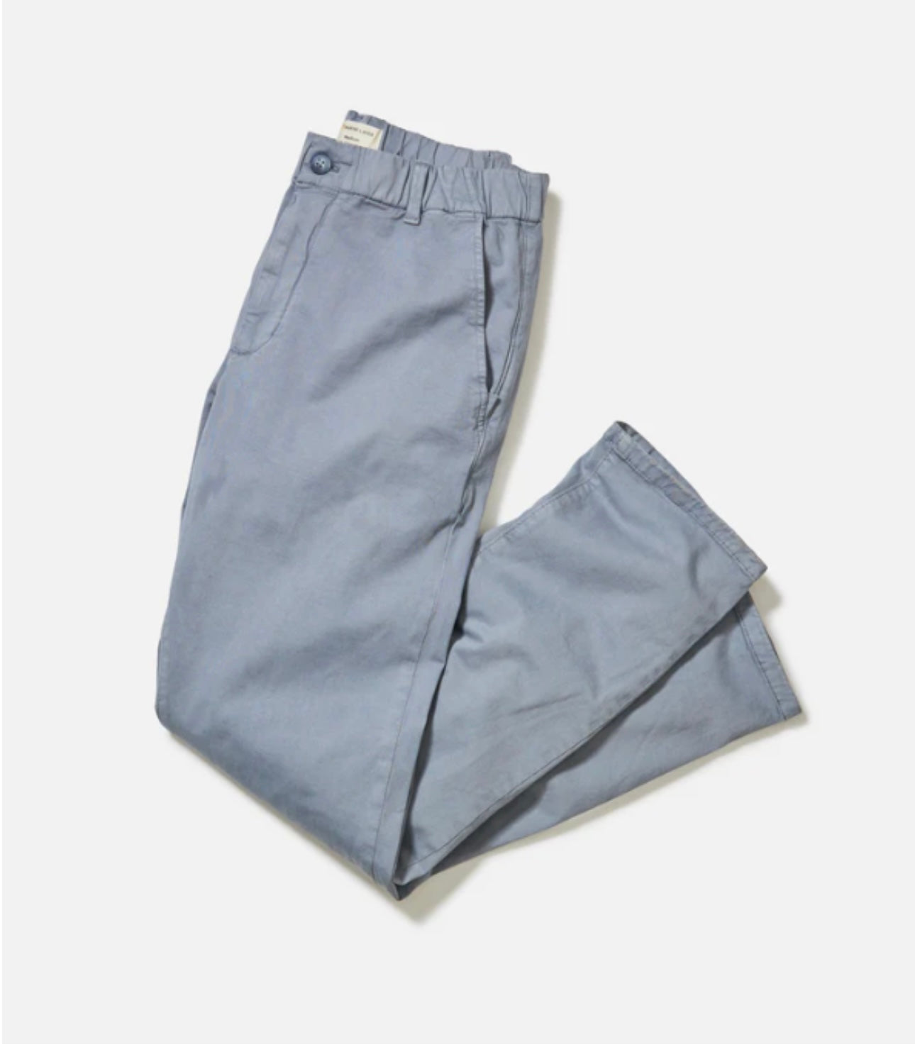 Marine Layer Saturday Twill Chino-Athletic Fit - China Blue