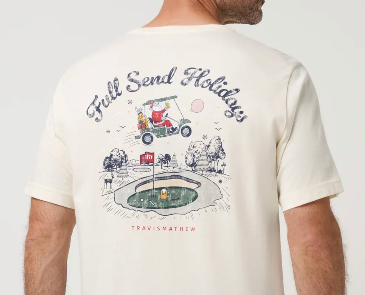 Travis Mathew Alpine Air Christmas Tee