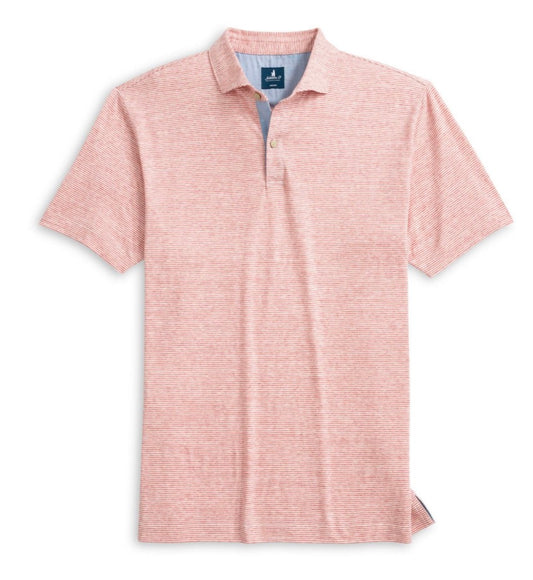 Johnnie O Thatcher Slate Rose Polo