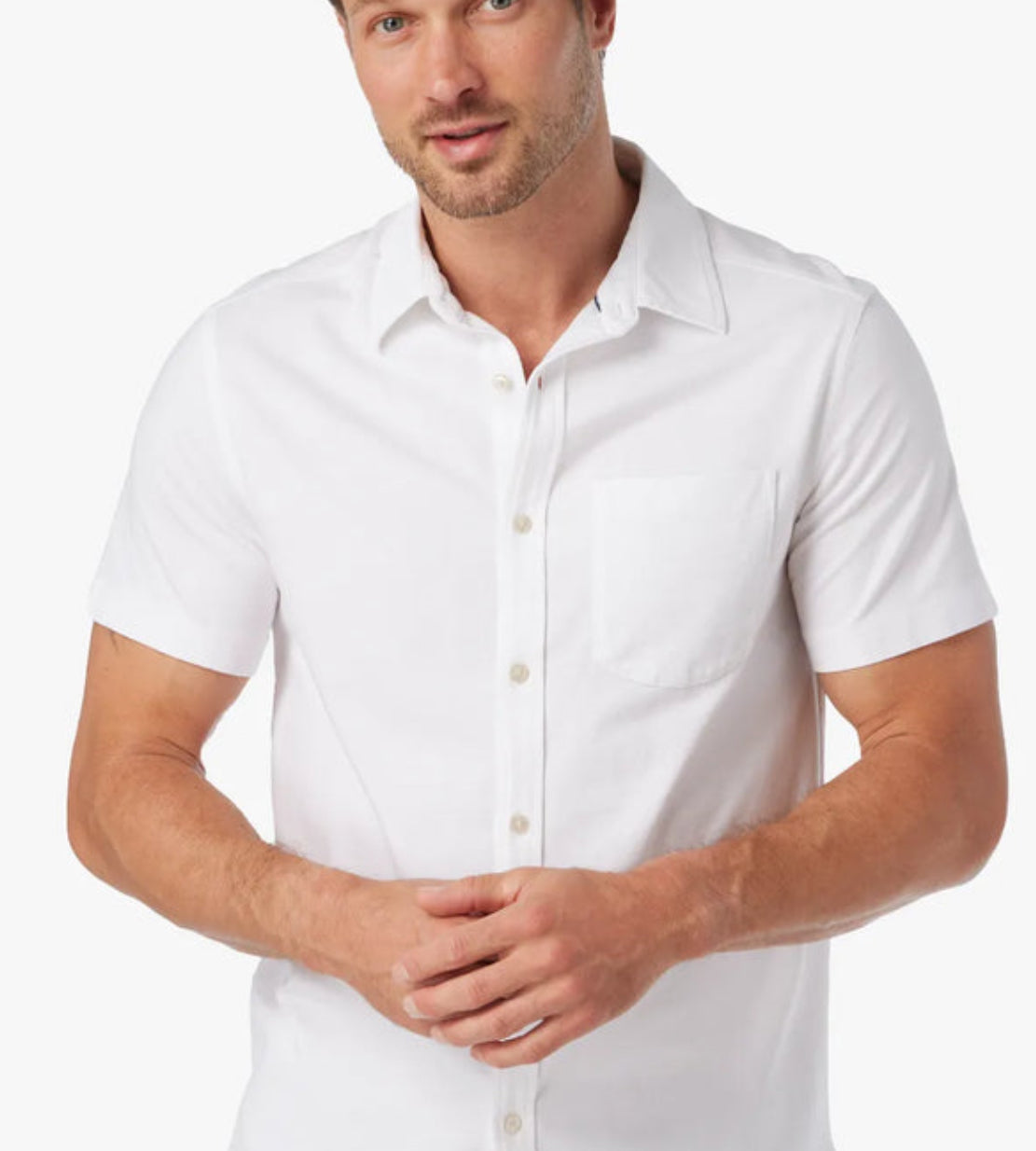 Fair Harbor Saltaire SS Shirt White