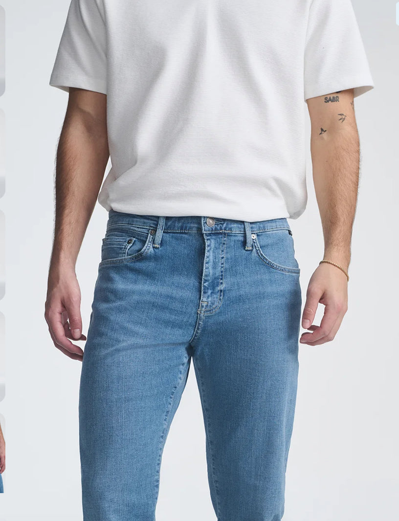 Mavi Matt Ocean Brushed Organic Vintage