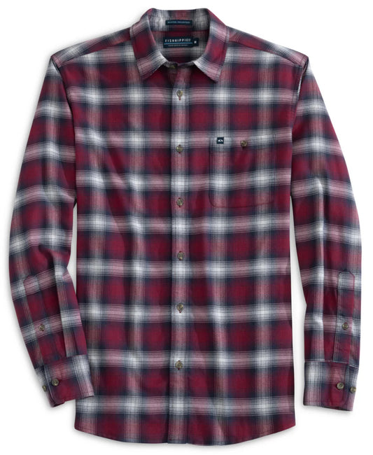 Fish Hippie Broadmarsh Flannels Redwood