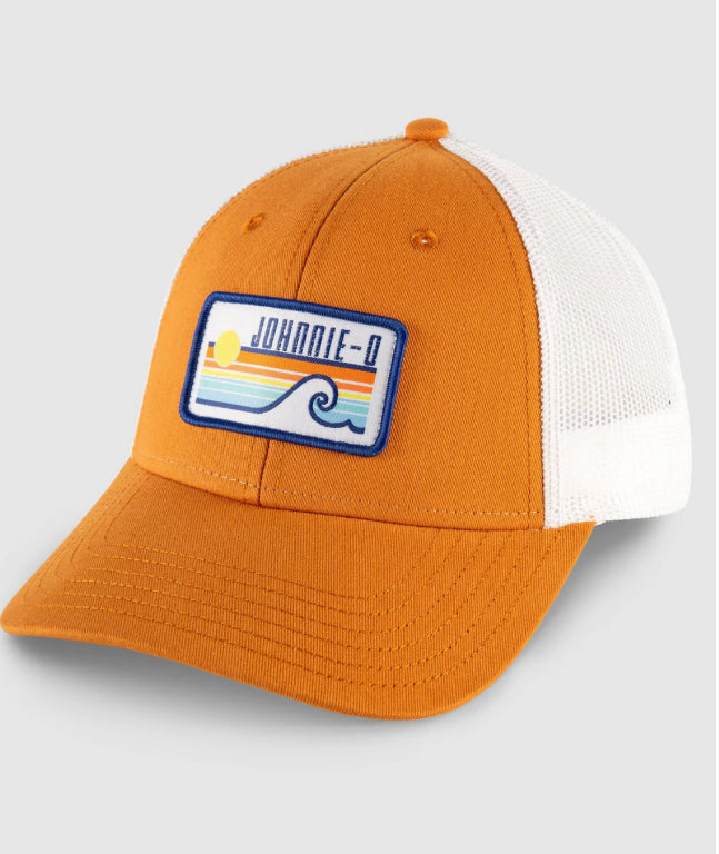 Johnnie O Sun & Wave Trucker Hat