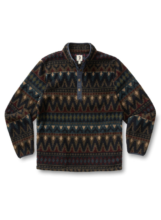 Duck Head Longsleeve 1/4 Zip -Navt