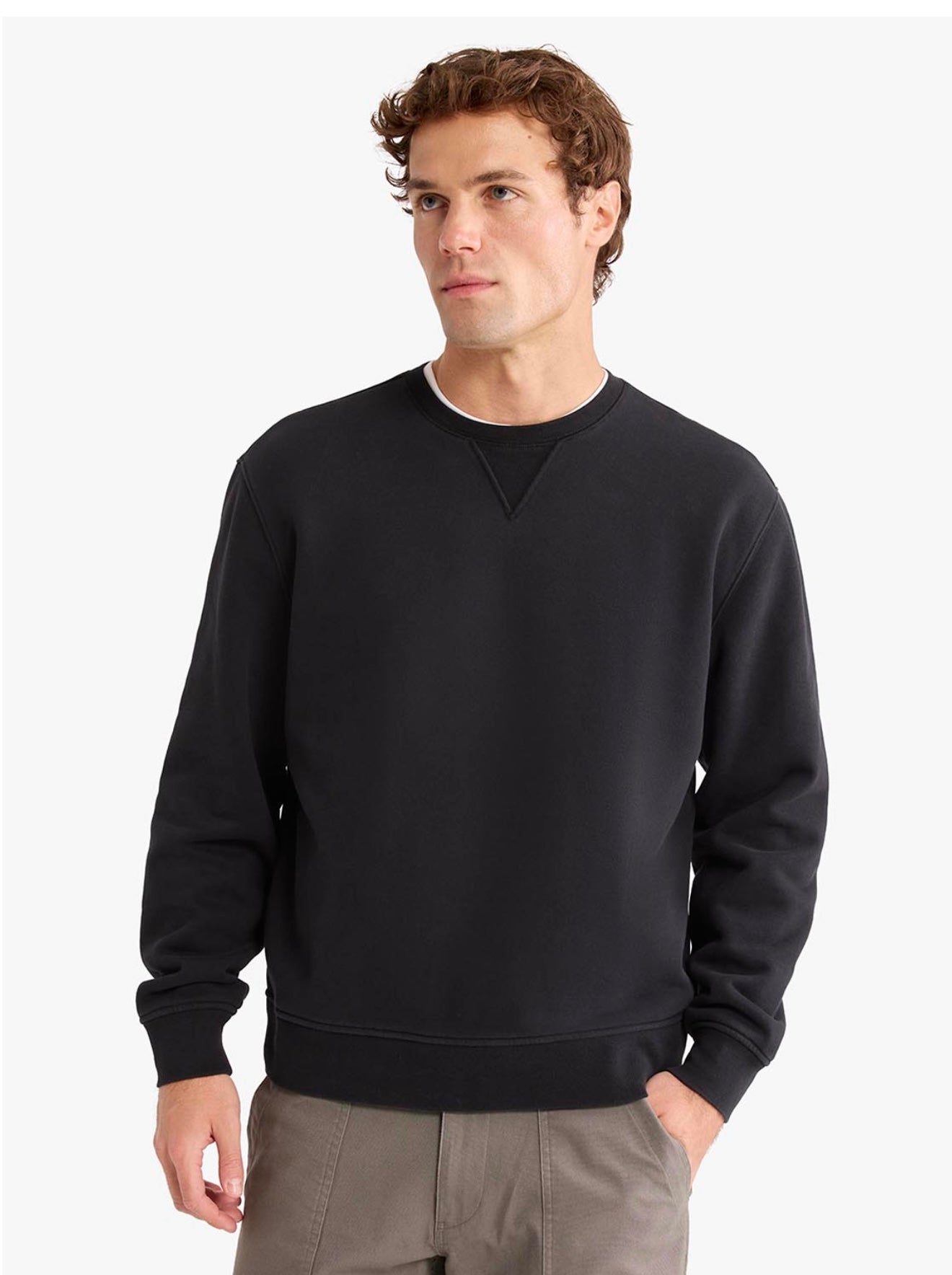 Fair Harbor Rover Crew-Black