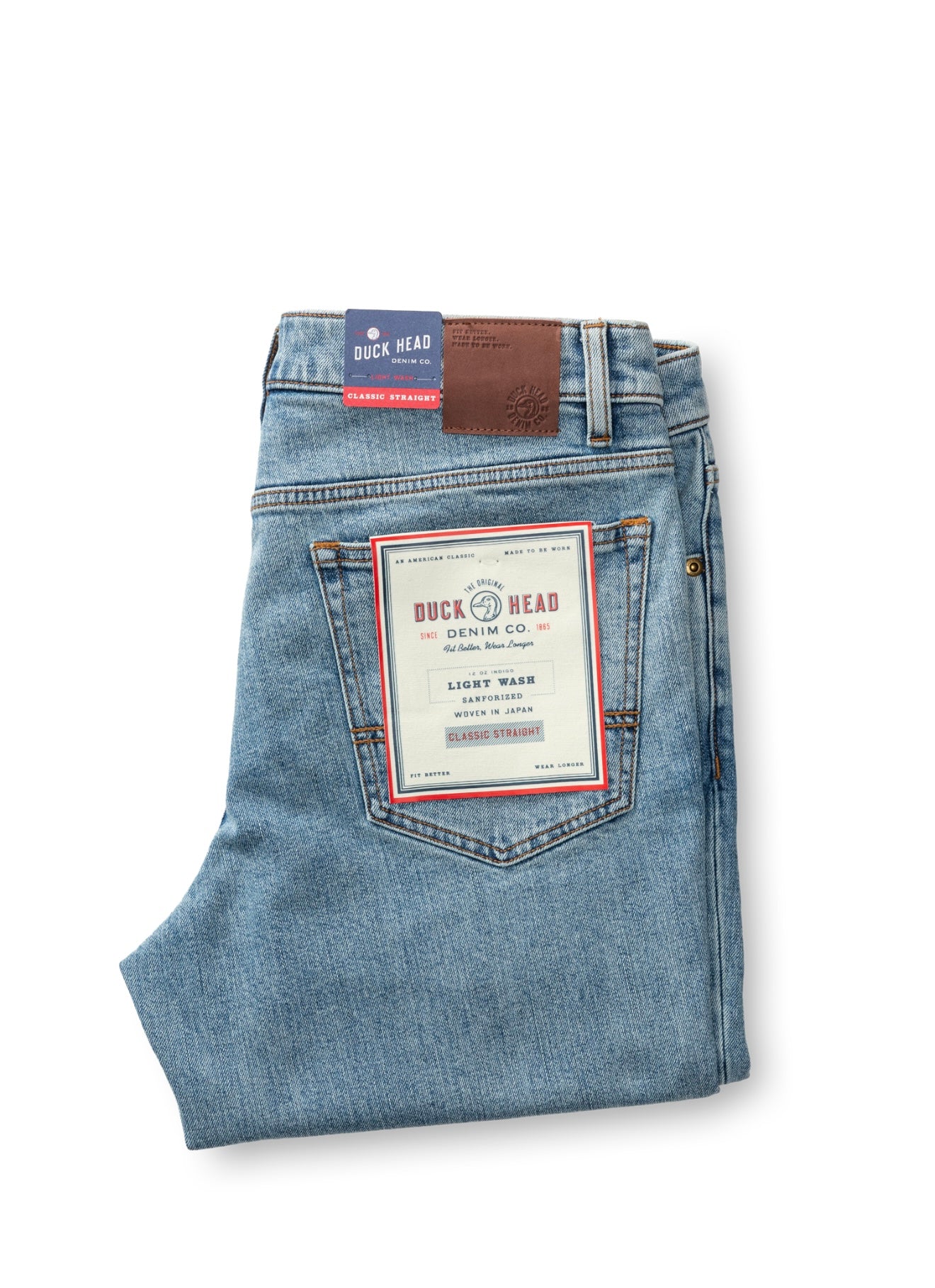 Duck Head Classic Straight Light Wash Jeans
