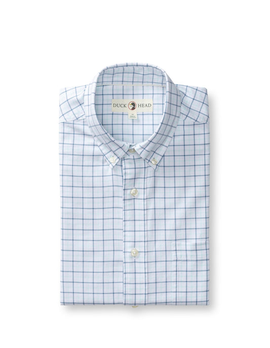 Duck Head Longsleeve Buttondown Oxford Sunwashed Blue