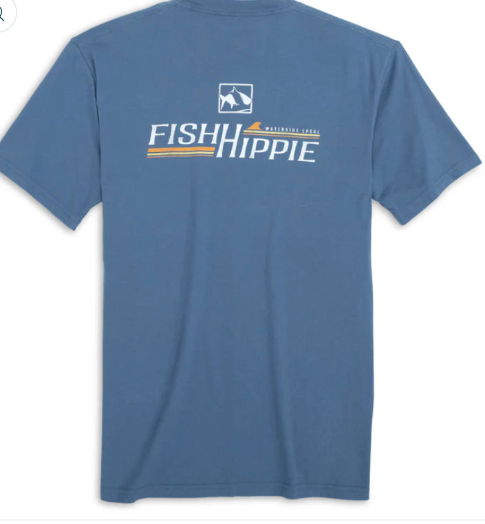 Fish Hippie Vestige Tee Midnight