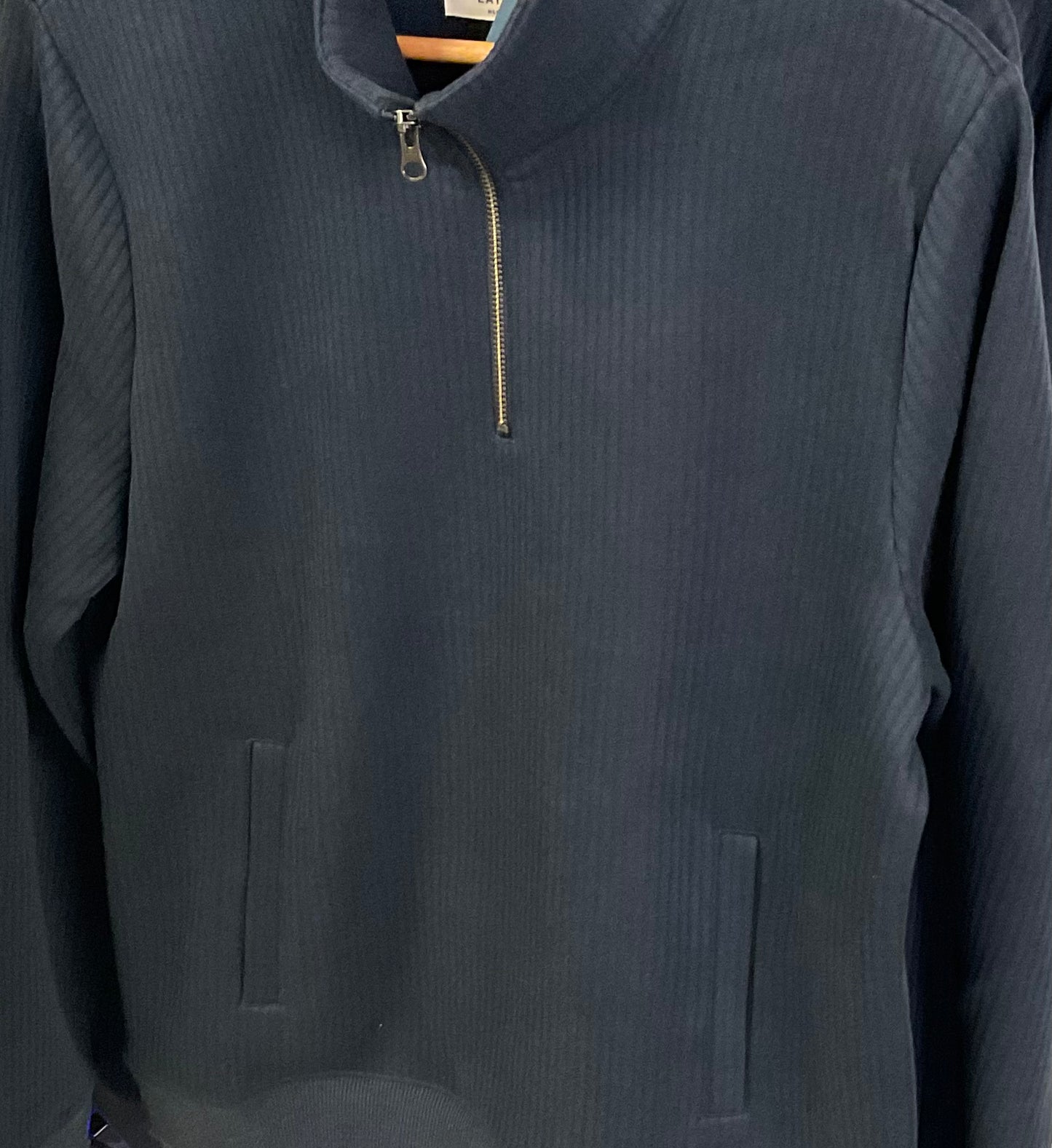 Marine Layer Corbet 1/4 Zip Navy
