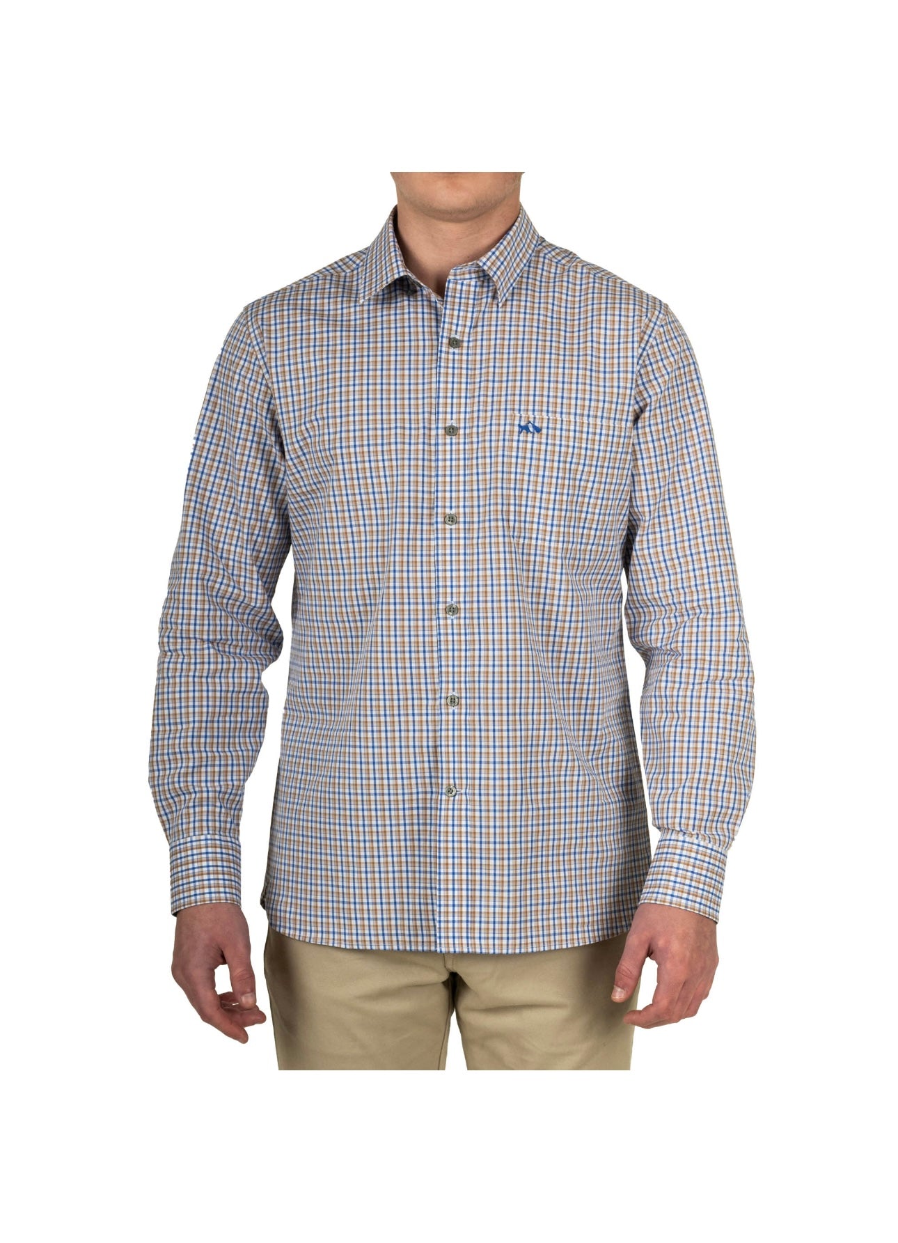 Fish Hippie Solace Sport Shirt -Amber