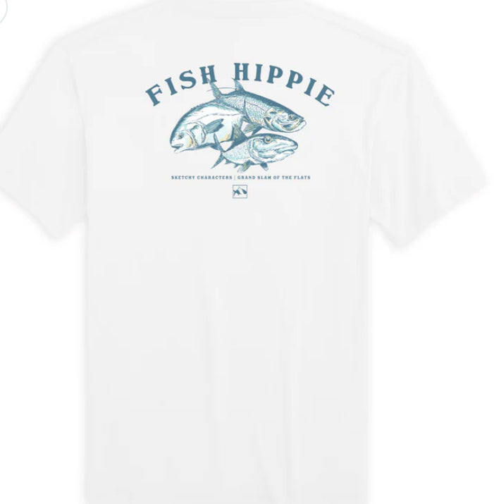 Fish Hippie Flats Slam SS Youth Tee