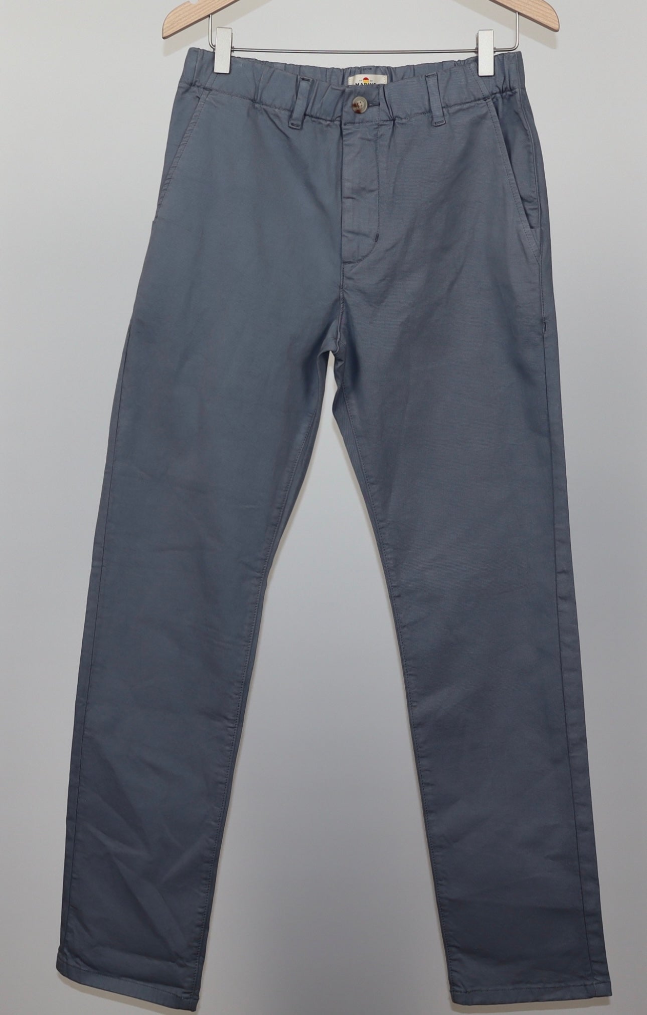 Marine Layer Saturday Twill Chino-Athletic Fit - China Blue